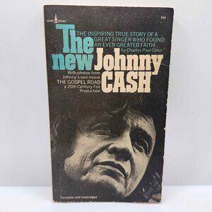 Vintage 1975 The New Johnny Cash by Charles Paul Conn - Paperback Book PB Memoir